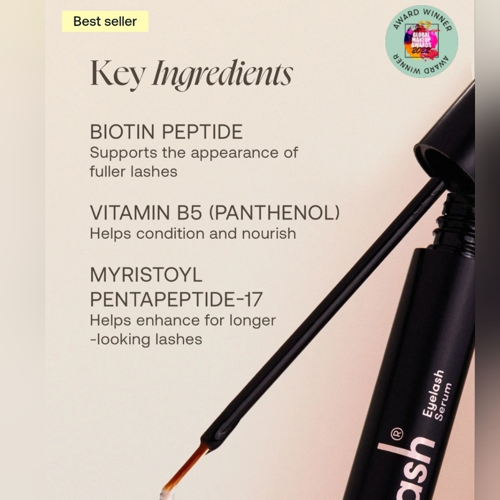 NIB Uklash Eyelash Serum, 0.10 Fl Oz - Picture 2 of 4